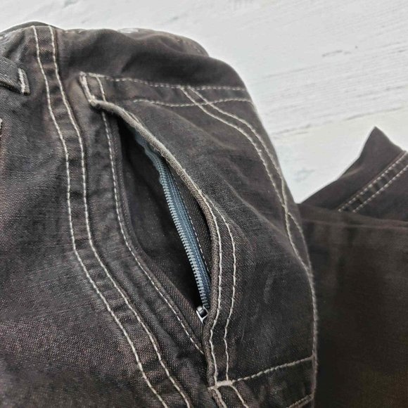 Hiltl "The Ultimate Trouser" Brown Relax Stitched Jeans, Men's 30 x 33 - Picture 7 of 10